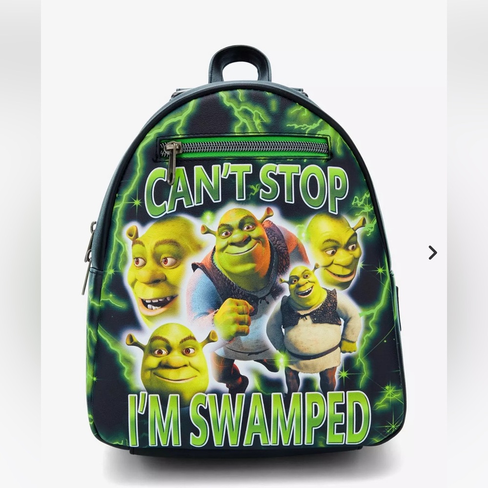 Loungefly Shrek Can't Stop Glow-In-The-Dark Mini Backpack